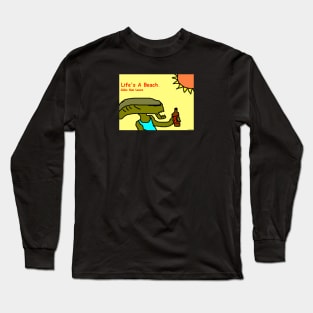 Gas Macaroni "Beach" Long Sleeve T-Shirt